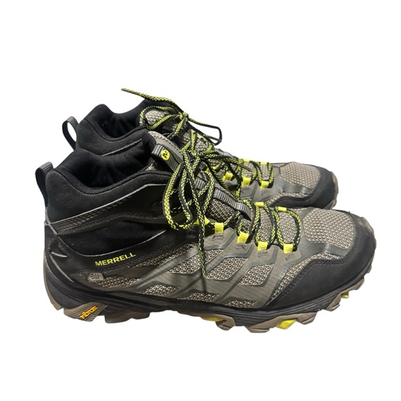 Merrell Moab FST Mid GTX Hiking Boots Outdoor Travel Brown Lace Up Gorpcore 11.5 - Picture 3 of 7